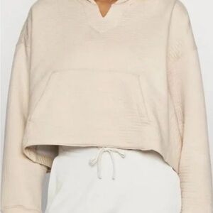 Nike Yoga Baja Cropped Boxy Fleeced Hoodie size 1X